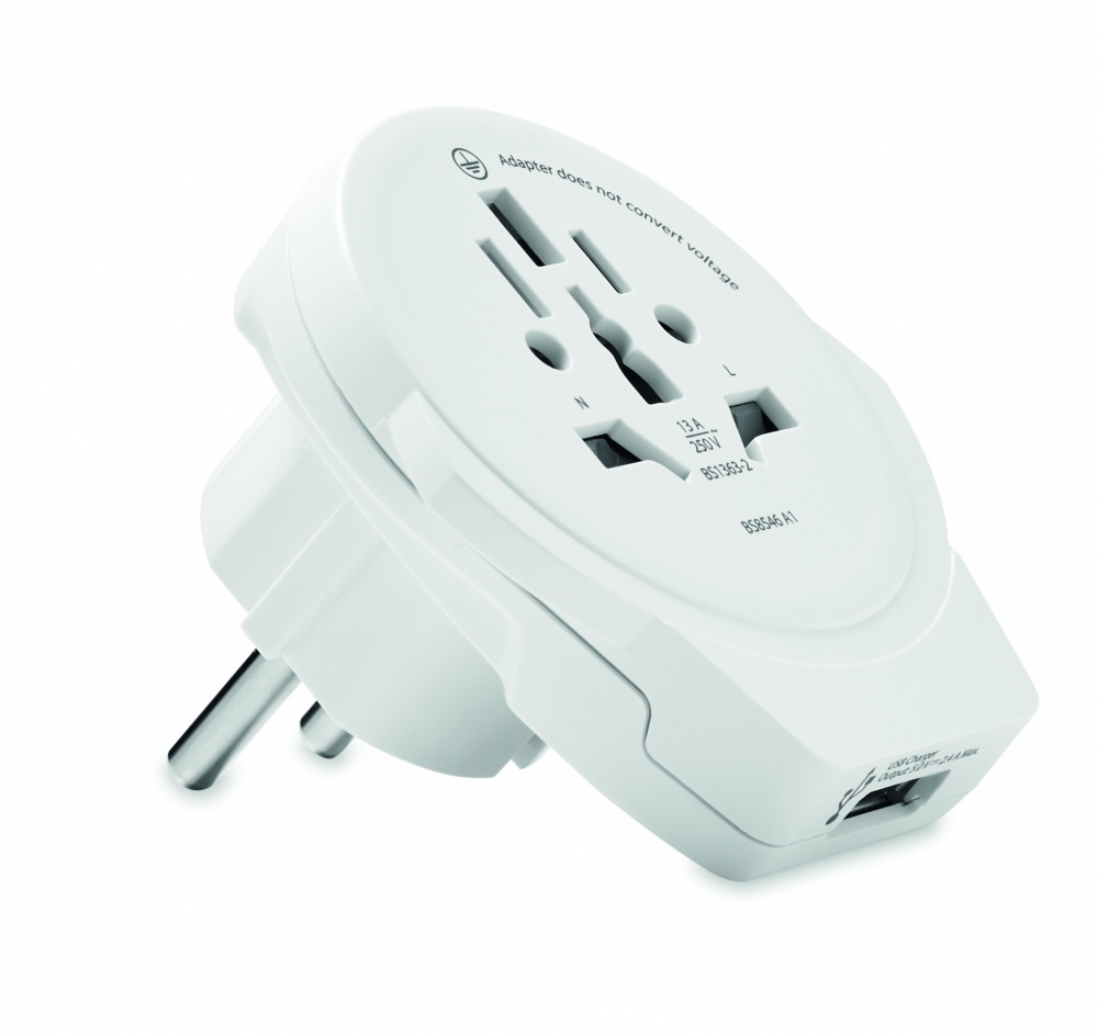 Logotrade ärikingituse foto: Skross World to Europe USB 12W