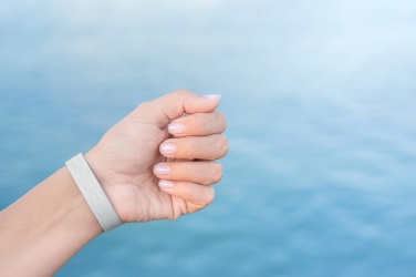 Logotrade reklaamkingid pilt: Seemnepaberist leht randmepaeltega