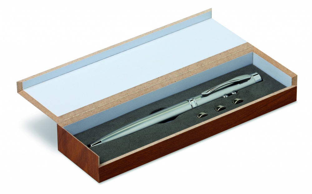 Logotrade firmakingid pilt: Laserpointer puidust karbis