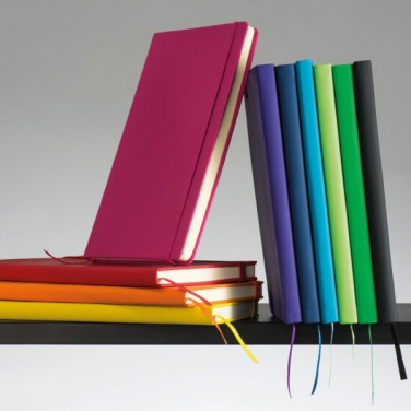 Logo trade ärikingitused foto: Sametiste kaantega A5 märkmik Kiel