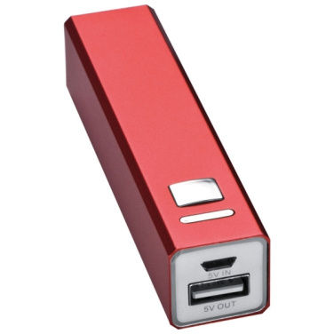 Logotrade reklaamtoote foto: Metallist akupank PORT HOPE 2200mAh
