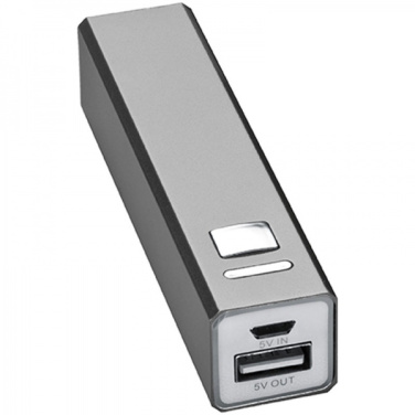 Logotrade reklaamtoote foto: Metallist akupank PORT HOPE 2200mAh