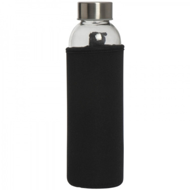 Logotrade firmakingid pilt: Klaaspudel Klagenfurt roostevabast terasest korgiga 500 ml