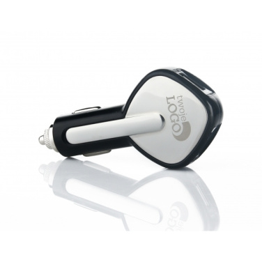 Logotrade reklaamtoote foto: Kahekordne USB autolaadija