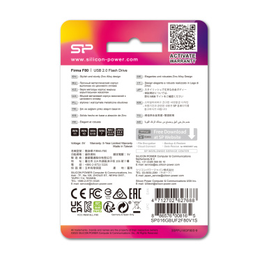 Logo trade reklaamkingid foto: Pendrive silicon power F80 2.0