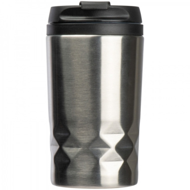 Logotrade ärikingi foto: Roostevabast terasest kaanega kruus ROMA 250 ml