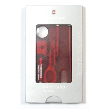 Logo trade ärikingi pilt: Mitmeotstarbeline SwissCard küünehooldus Victorinox