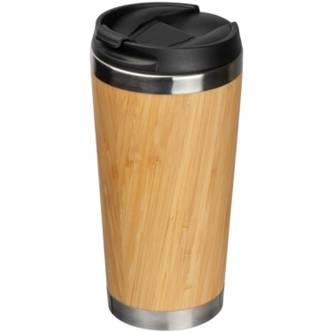 Logo trade ärikingituse pilt: Roostevabast terasest kruus BAMBOOGARDEN 400 ml