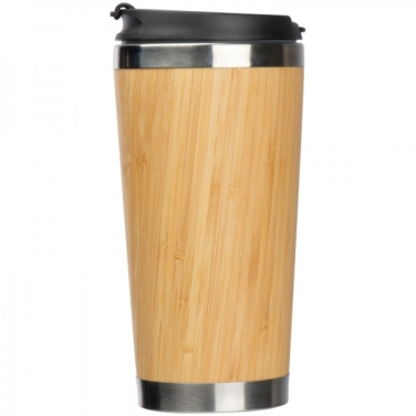 Logo trade reklaamtooted foto: Roostevabast terasest kruus BAMBOOGARDEN 400 ml