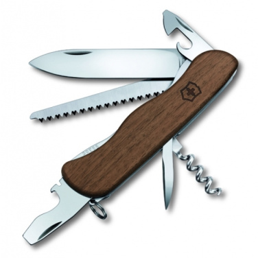 Logotrade firmakingituse foto: Taskunuga Forester puidust Victorinox