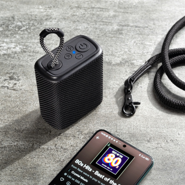 Logo trade firmakingi pilt: Veekindel bluetooth kõlar HARDEOL Schwarzwolf