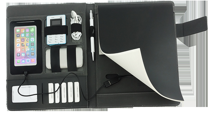 Logo trade ärikingid foto: Akupangaga portfell-mapp