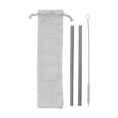 Logotrade ärikingituse foto: ECO Bamboe Straw Komplekt bambusest kõrred