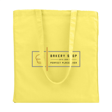 Logo trade reklaamkingitused foto: Värviline Square Bag (160 g/m²) puuvillane kott