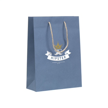 Logotrade firmakingitused pilt: Taaskasutatud teksakiududega Leaf It kott (180 g/m²) M