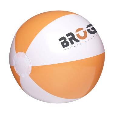 Logo trade reklaamkingituse pilt: Kollane rannapalll Ø 27 cm