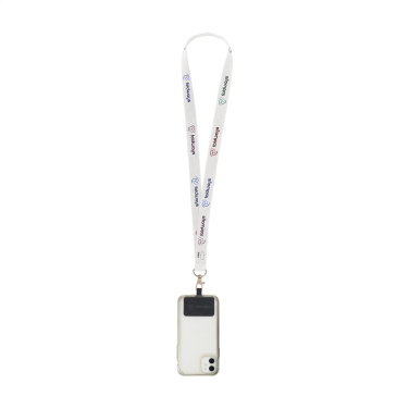 Logo trade ärikingid foto: Lanyard Sublimation RPET 2 cm Patch võtmejuhtmega