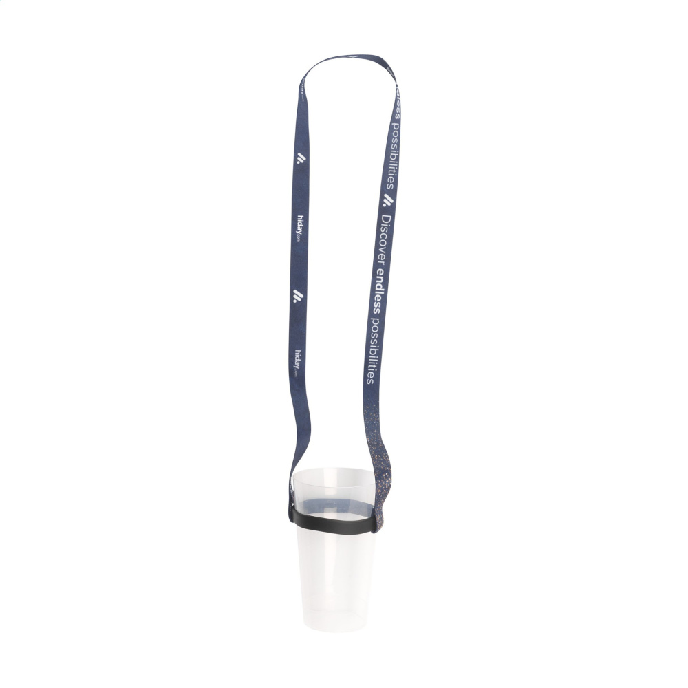 Logotrade firmakingituse foto: Sublimatsioontrükiga RPET 1,5 cm pael - topsihoidja