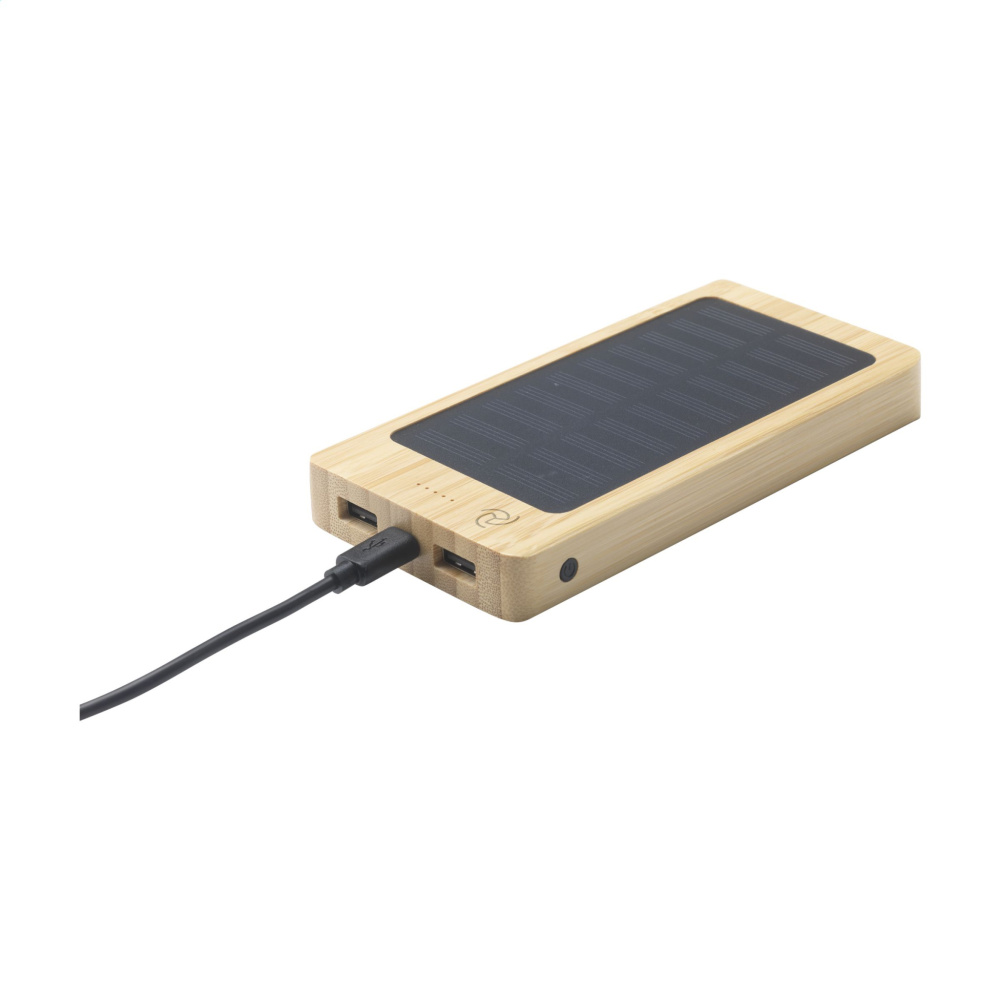 Logo trade meene pilt: Solar Powerbank 8000+ juhtmevaba laadija