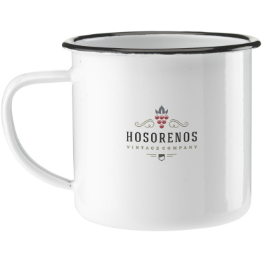 Logo trade firmakingituse pilt: Retro emailiga kruus 350 ml