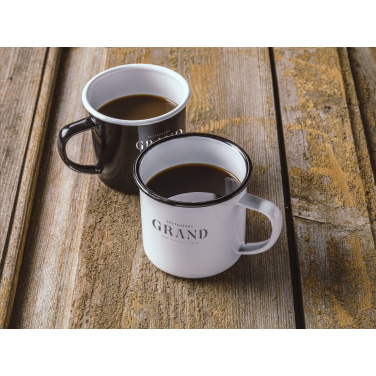 Logo trade meene pilt: Retro emailiga kruus 350 ml