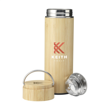 Logo trade reklaamkingi pilt: Nikko 330 ml bambusest termopudel/termotass