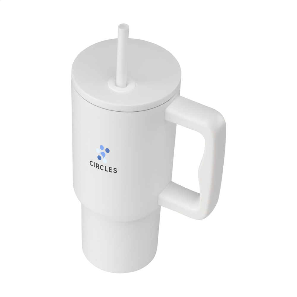 Logo trade firmakingid foto: Rhino RCS Recycled Steel Cup 900 ml