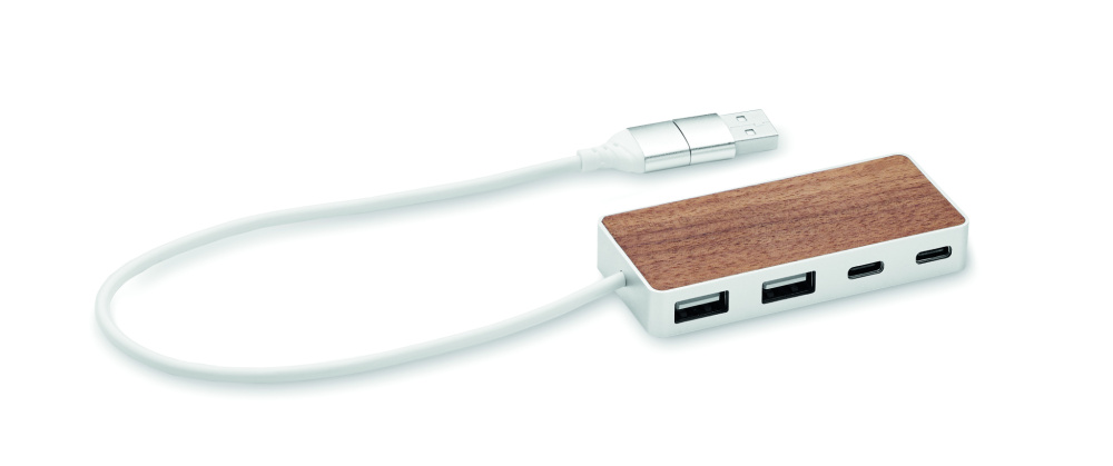 Logotrade reklaamkingi foto: UBAH USB-jaotur 4 porti 27,5 cm