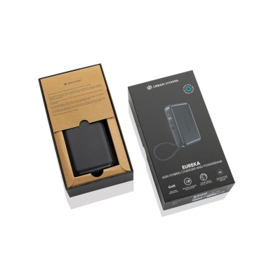 Logo trade ärikingituse pilt: Urban Vitamin Eureka hübriid GANcharger 10000mah akupank 65W