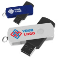 Metallist ja plastist USB-mälupulk, mitmevärviline