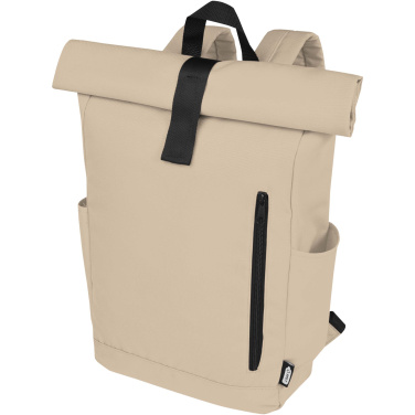 Logotrade reklaamkingi foto: Byron 15,6" GRS RPET rull-top seljakott 18L
