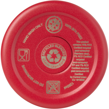 Logo trade reklaamkingituse pilt: Sydney 1200 ml RCS-sertifikaadiga termoskruus kõrrega