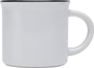 Logo trade ärikingi pilt: Bari 240 ml keraamiline sublimatsioonikruus valge
