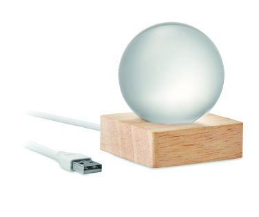 Logotrade firmakingitused pilt: LED-klaaskuul