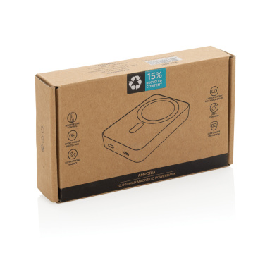 Logotrade reklaamtoote foto: Amporia 10 000 mAh magnetiline akupank