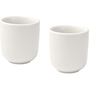 Logotrade ärikingi foto: Meestele mõeldud 90 ml keraamilised espressotassid - 2 tk komplekt