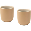 Meestele mõeldud 90 ml keraamilised espressotassid - 2 tk komplekt, Kaerahelbed