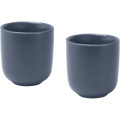 Meestele mõeldud 90 ml keraamilised espressotassid - 2 tk komplekt, Hale Blue