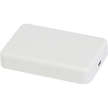Logo trade ärikingitused foto: Acrab 10 000 mAh 15W magnetiline juhtmevaba varupank 20W PD-ga - valmistatud taaskasutatud plastist