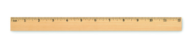 Logotrade reklaamtoote foto: RULER30 puidust joonlaud 30cm