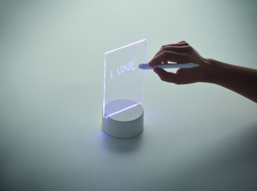 Logo trade reklaamkingi pilt: LEDMEMO valgustatud LED-märkmetahvel