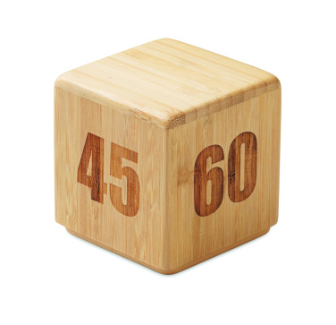 Logo trade ärikingituse pilt: Bambusest taimer CURT