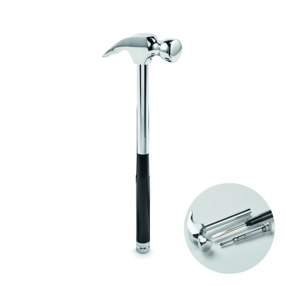 Logotrade ärikingitused pilt: CLAW IT süsinikterasest haamer ja kruvikeeraja