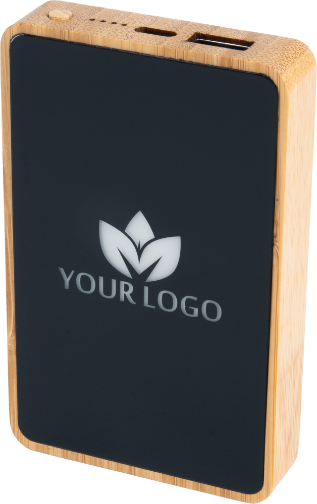 Logotrade firmakingitused pilt: 5000 mAh akupank valgustatud logoga
