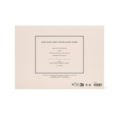 Logotrade reklaamkingitused pilt: VINGA x TGL kehahoolduse kinkekomplekt