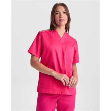 Logotrade meened pilt: Panacea 160 g/m2 unisex lühikeste varrukatega pluus