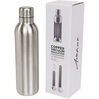 Logotrade mainostuote tuotekuva: Thor-termospullo, kuparieriste, 510 ml