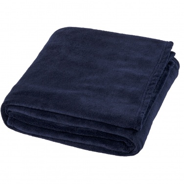Logo trade liikelahja kuva: Bay-peite pehmeä fleece, sherpa-vuori ja ruutukuosi