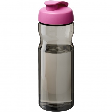 Logo trade mainoslahja ja liikelahja tuotekuva: H2O Active® Eco Base 650 ml -urheilujuomapullo läppäkannella