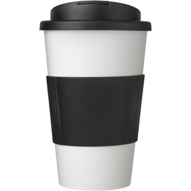 Logo trade mainoslahja kuva: Americano® 350 ml muki, läikyttämätön kansi, grippi